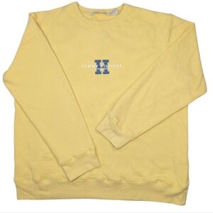 12/00 Y2K TOMMY HILFIGER cotton varsity H sweatshirt. Large